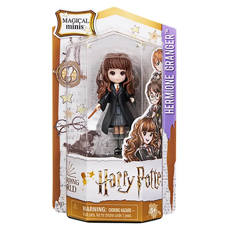 Mini Boneco - Harry Potter - Wizarding World - Hermione Granger - Amuletos Magicos SUNNY BRINQUEDOS