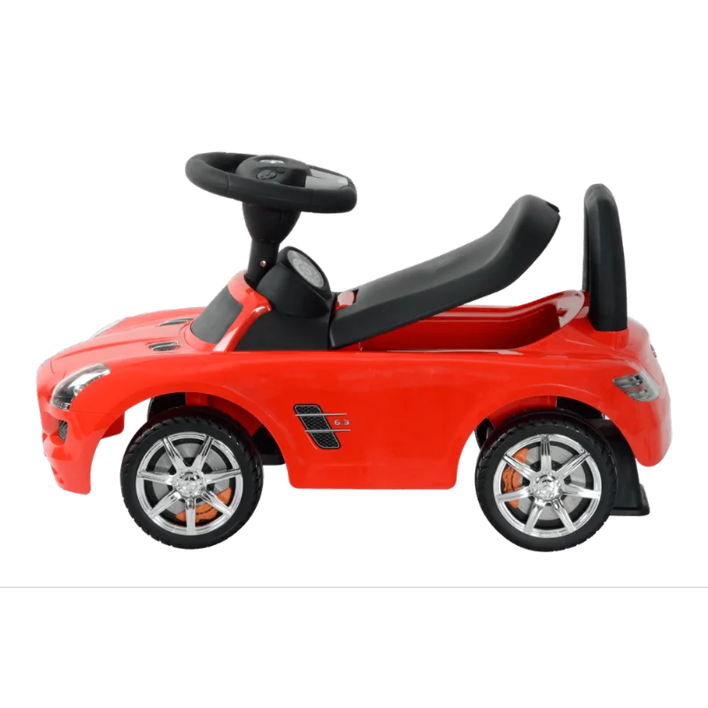 Carrinho de Passeio com Musica - Mercedes Benz - SLS - AMG - Vermelho - 332 TERRACO