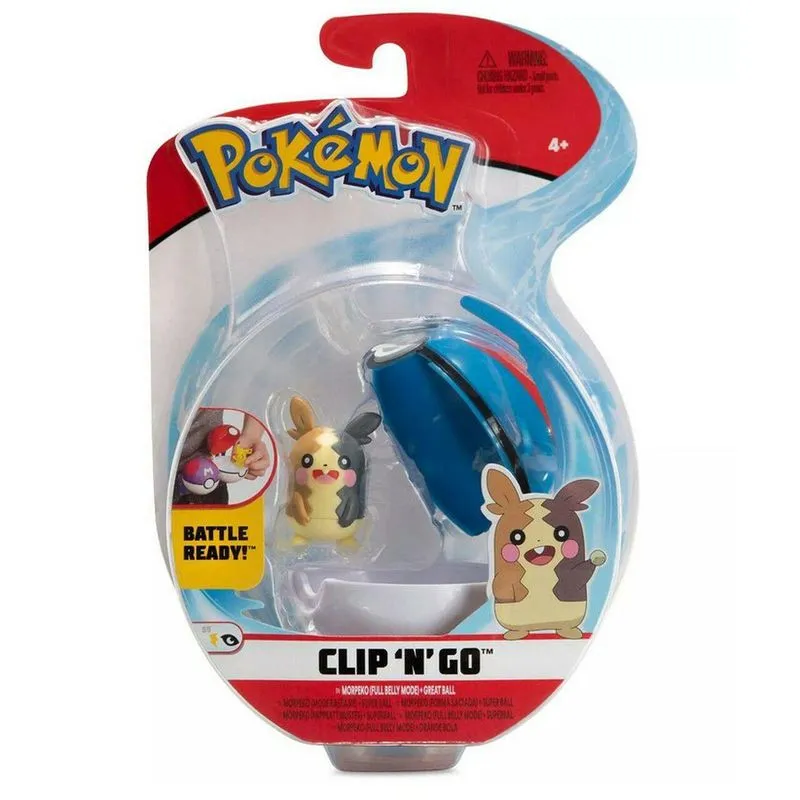 Boneco - Pokemon - Morpeko (Grande Bola) - 2606 SUNNY BRINQUEDOS