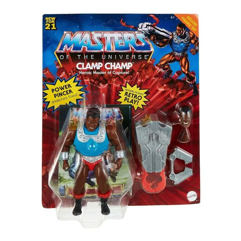 Masters Of The Universe - Figura Deluxe - Clamp Champ (GVL75) MATTEL