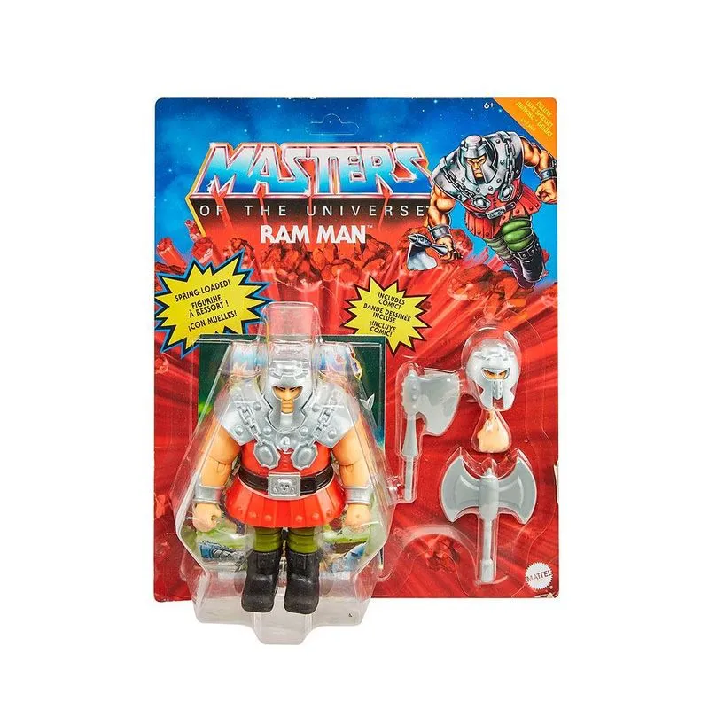 Masters Of The Universe - Figura Deluxe - Ram Man (GVL75) MATTEL