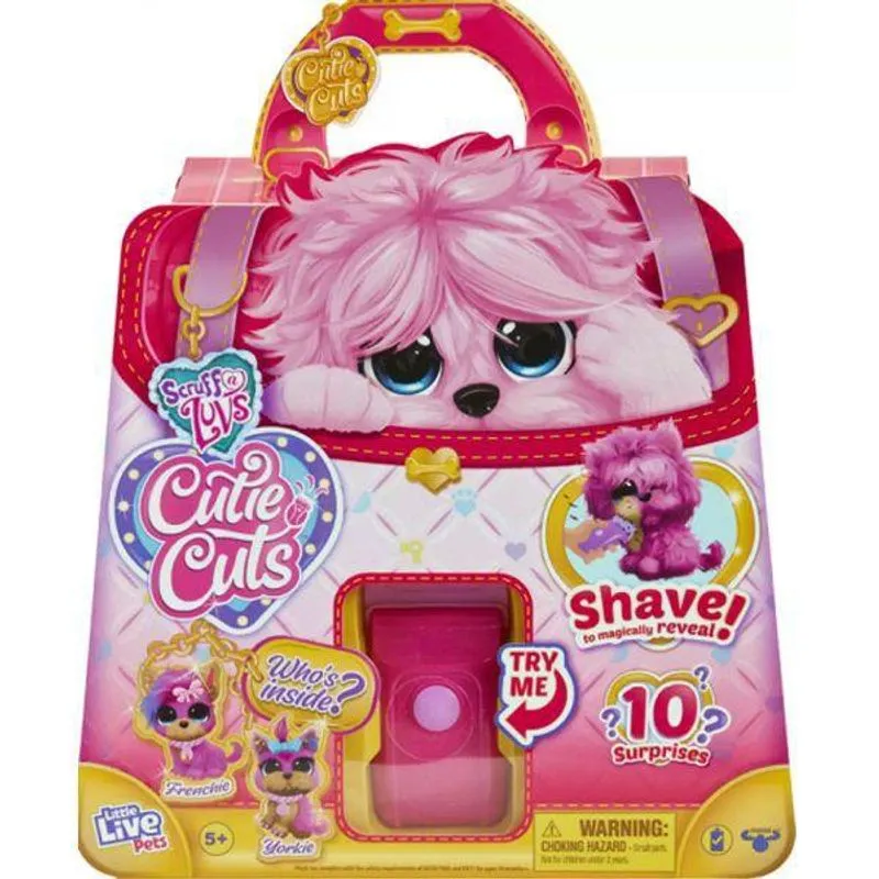 Pelucia Adotados Cutie Cuts salao de beleza - rosa START