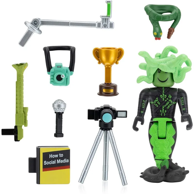 Roblox Figuras Avatar Shop Social Medusa Influencer with Selfie Stick SUNNY BRINQUEDOS