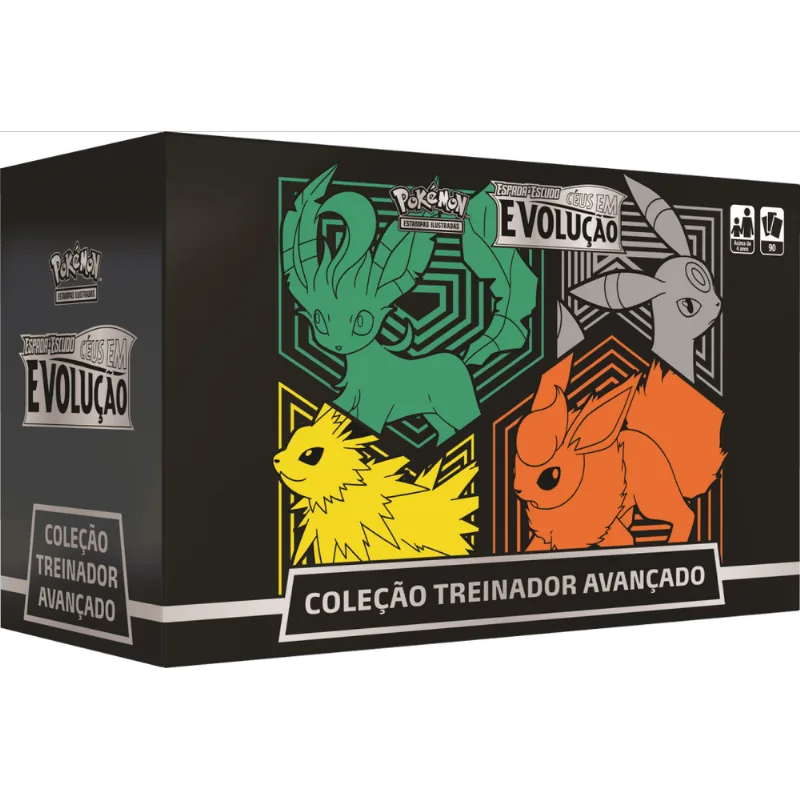 Box Pokemon Treinador Avancado Ceus Em Evolucao - Verde COPAG DA AMAZONIA