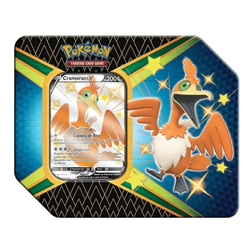 Cards Pokemon - Deck Lata - Destinos Brilhantes - Cramorant V COPAG DA AMAZONIA