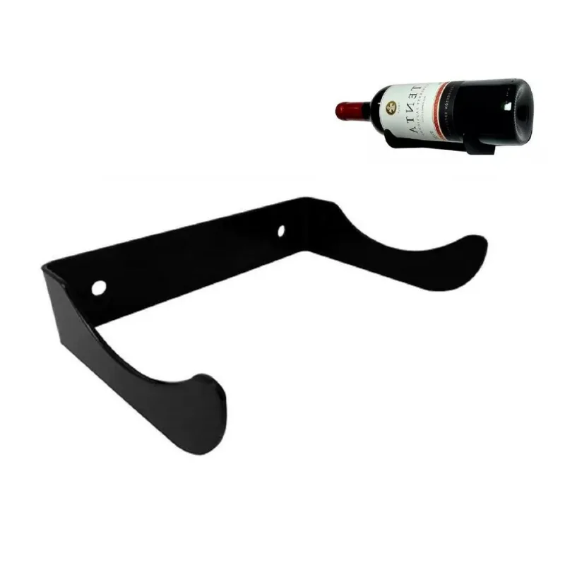 Suporte Garrafa De Vinho De Parede Adega Vertical Slim 15un