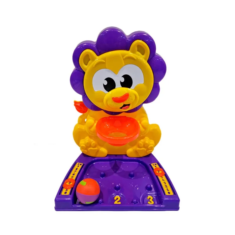 Basquete Leaozinho Didatico Basket Lion - Roxo JP BRINK LTDA EPP