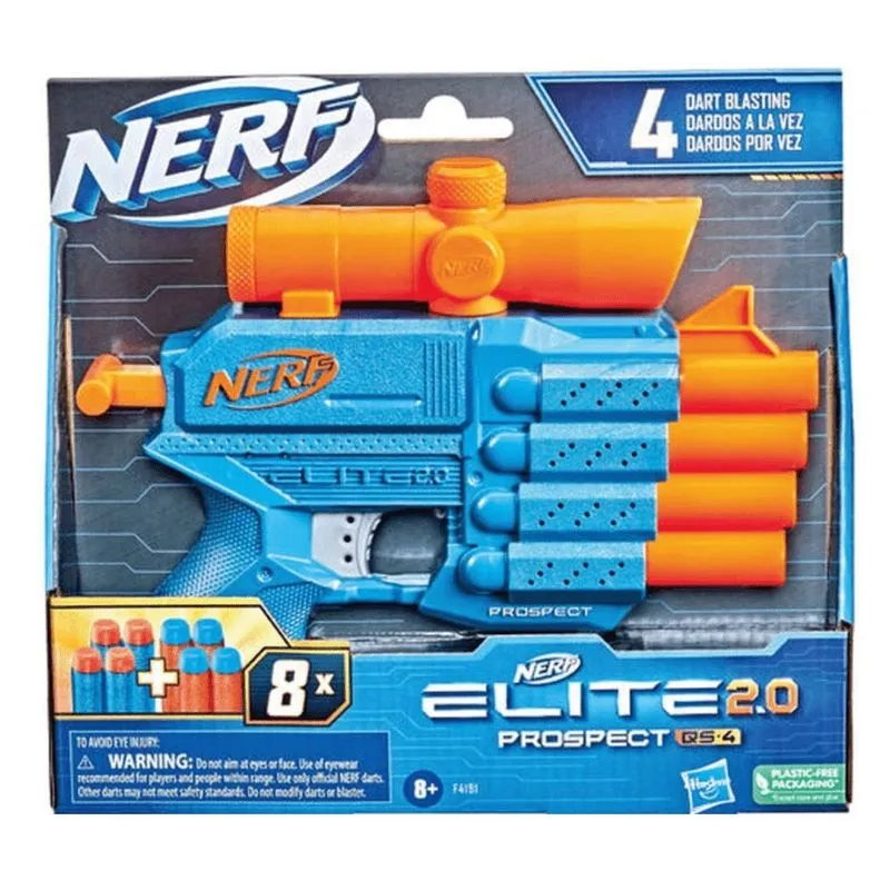 Lancador de Dardos - Nerf Elite 2.0 - prospect QS4 - Hasbro hasbro