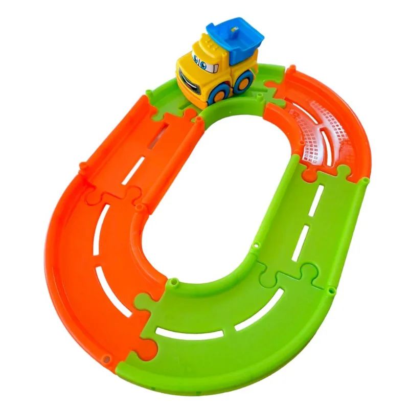 Pista Interativa - Happy Cars - Caminhaozinho Tuck Camba Amarelo - 259 - JP BRINK LTDA EPP