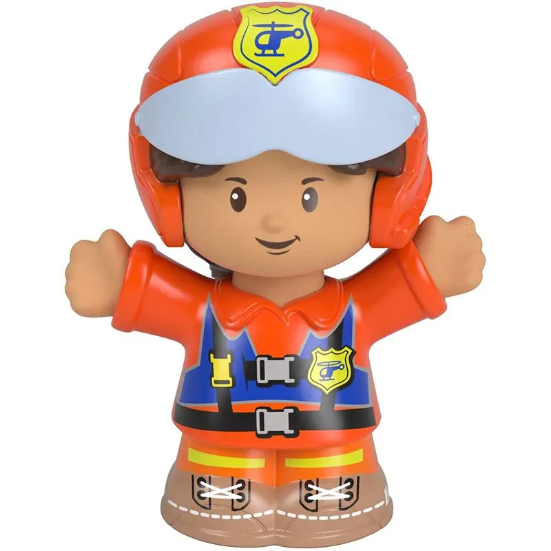 Fisher Price - Mini Figura Little People - Piloto Louis MATTEL