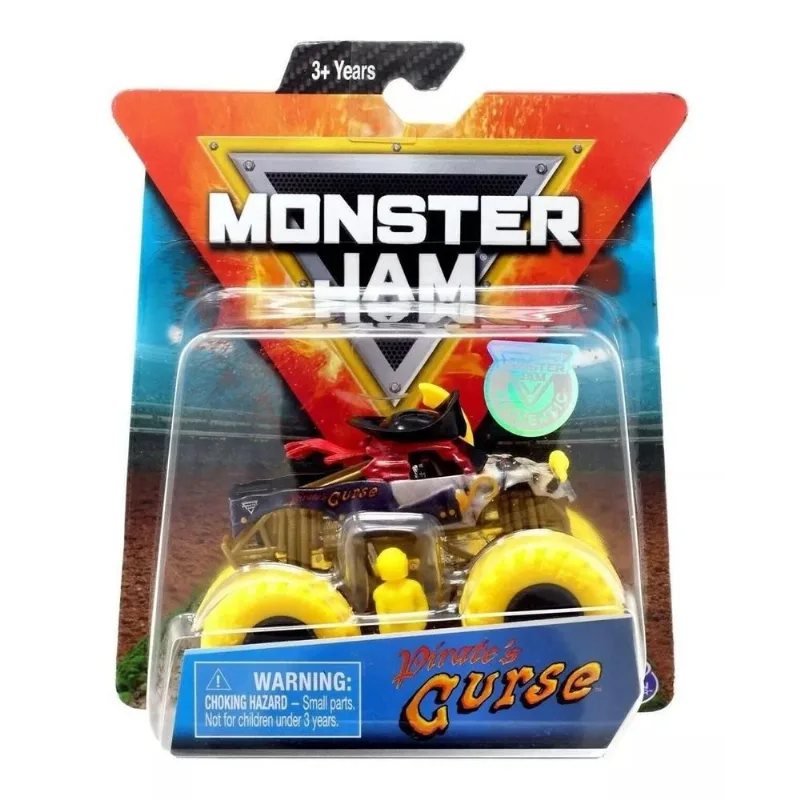 Carrinho Monster Jam - Pirate s Curse - 2025 SUNNY BRINQUEDOS