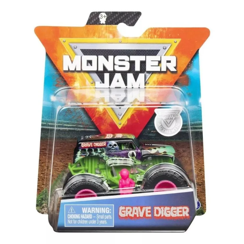 Carrinho Monster Jam - Graze Digger - 2025 SUNNY BRINQUEDOS