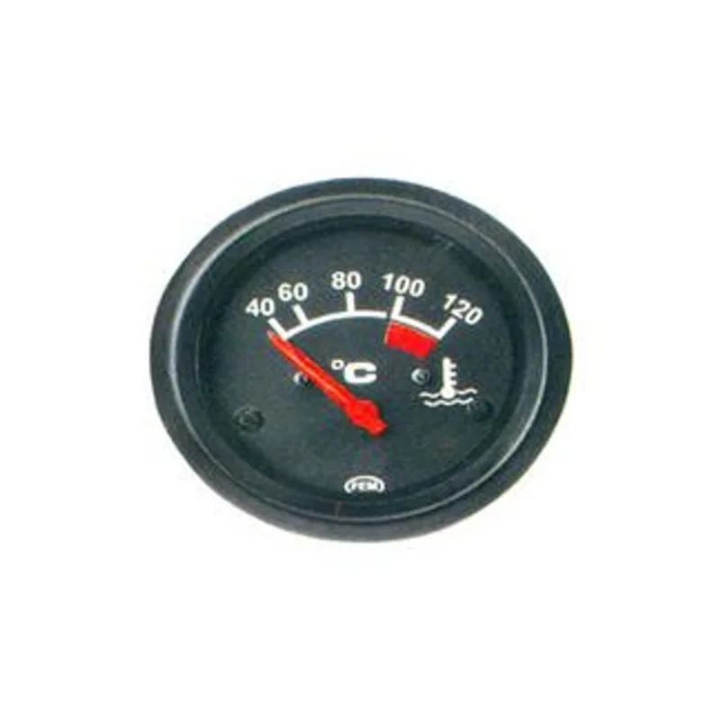 12M20223 Indicador Temperatura Água Elétrico 24V 60Mm N10 Nl12 1993 Até 1997 Escala 40 A 120 Graus C