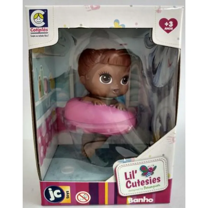 Boneca Lil Cutesies - Boia - Negra - 2325 COTIPLAS