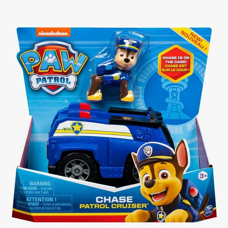Veiculo Patrulha Canina e Boneco Chase - 1389 SUNNY BRINQUEDOS