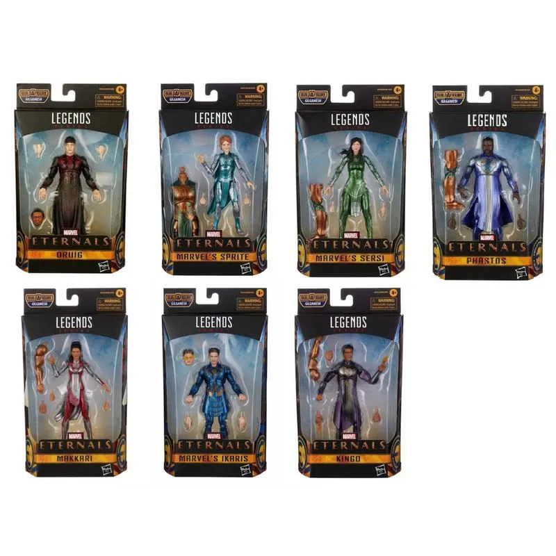 Marvel Legends Series The Eternals - Kit com 7 Bonecos HASBRO