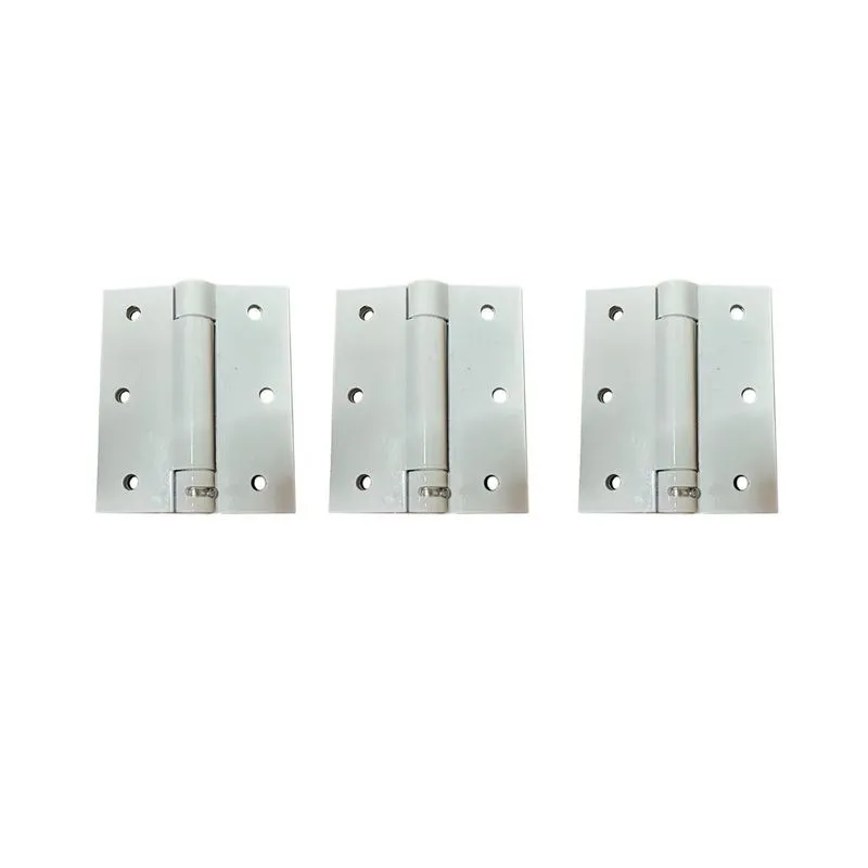 03 Dobradiça Com Mola Fechamento Automático E Suave Branco
