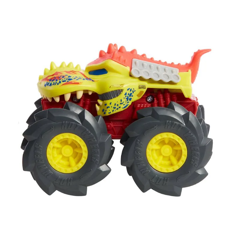 HW Monster Trucks Pneus - Cor Amarelo MATTEL