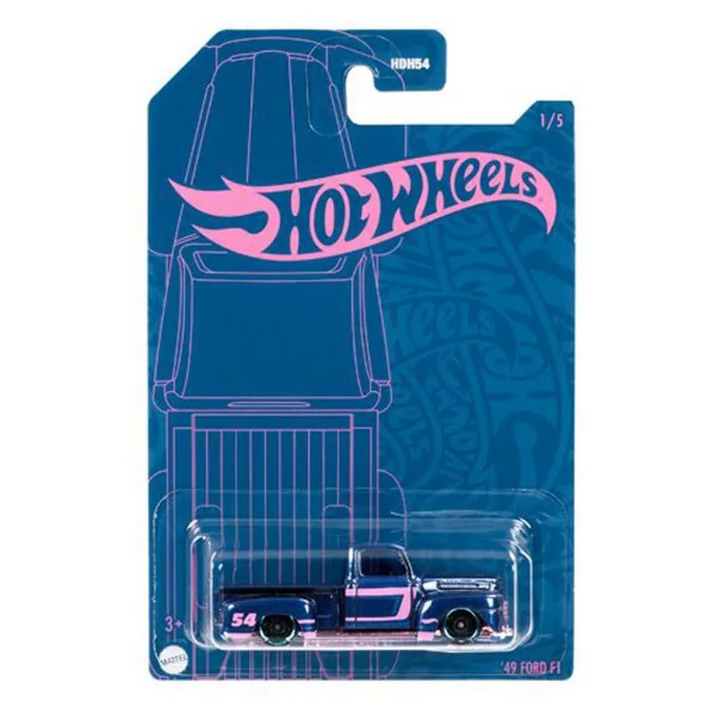 Carrinho Hot Wheels - Chrome - ´49 Ford F1 MATTEL
