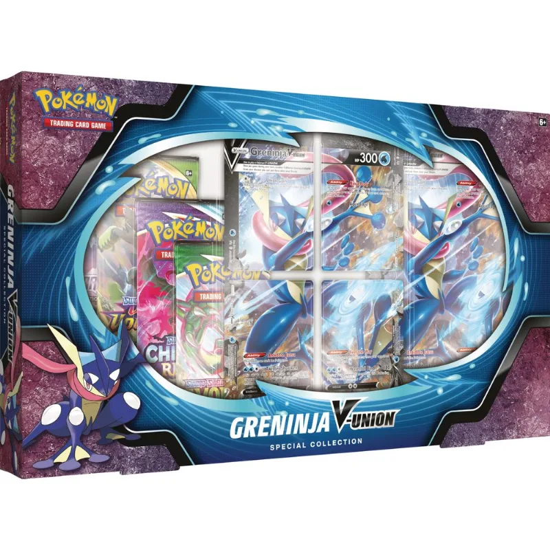 Cartas - Pokemon Box - V Union Greninja COPAG DA AMAZONIA