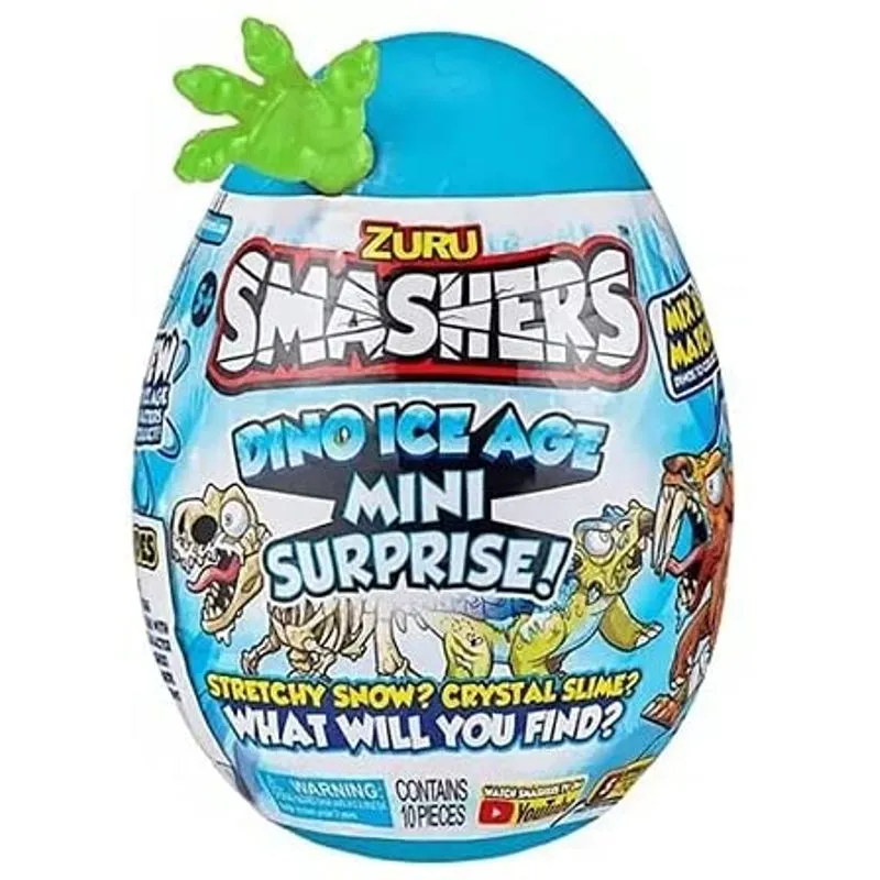 Smashers Ovo Dino Ice Surpresa Pequeno - Verde - F0063-0 START