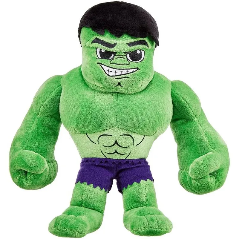 Pelucia Vingadores Marvel Heroes com som 30cm - Hulk - HHK85 MATTEL