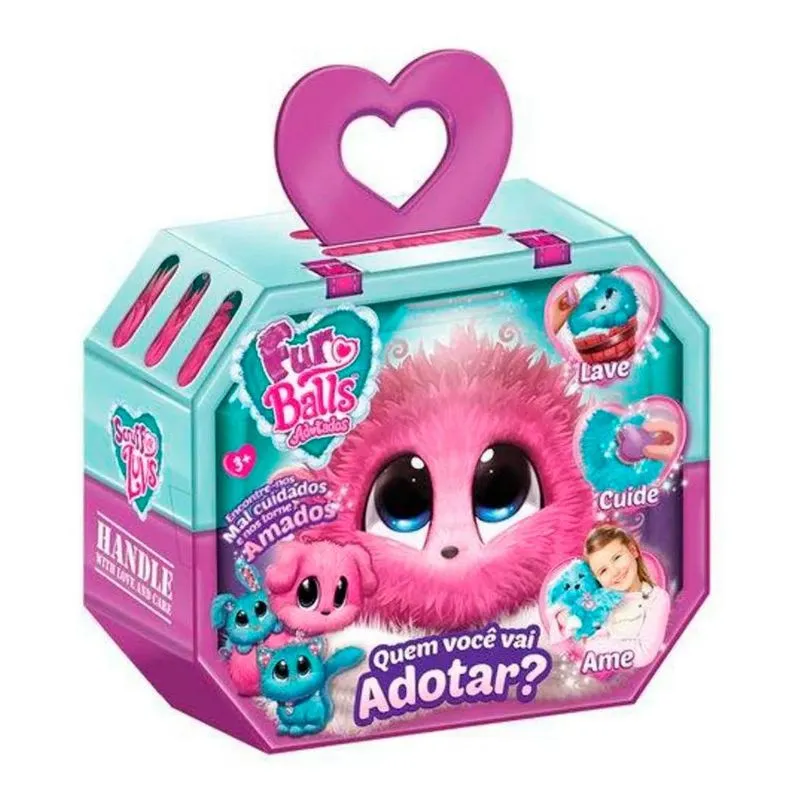 Pelucia - Furballs - Scruff a Luvs - Adotados - Roxo START