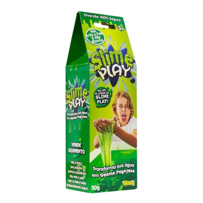 Slime Play Green 50G - Verde SUNNY BRINQUEDOS