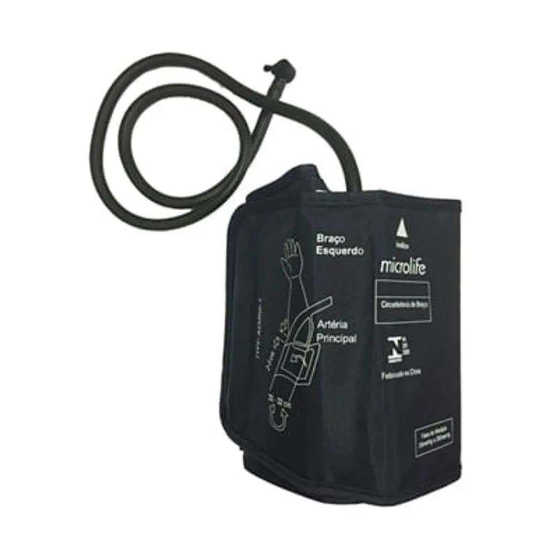 Braçadeira Aparelho De Pressão Cinza 22 A 32cm Microlife