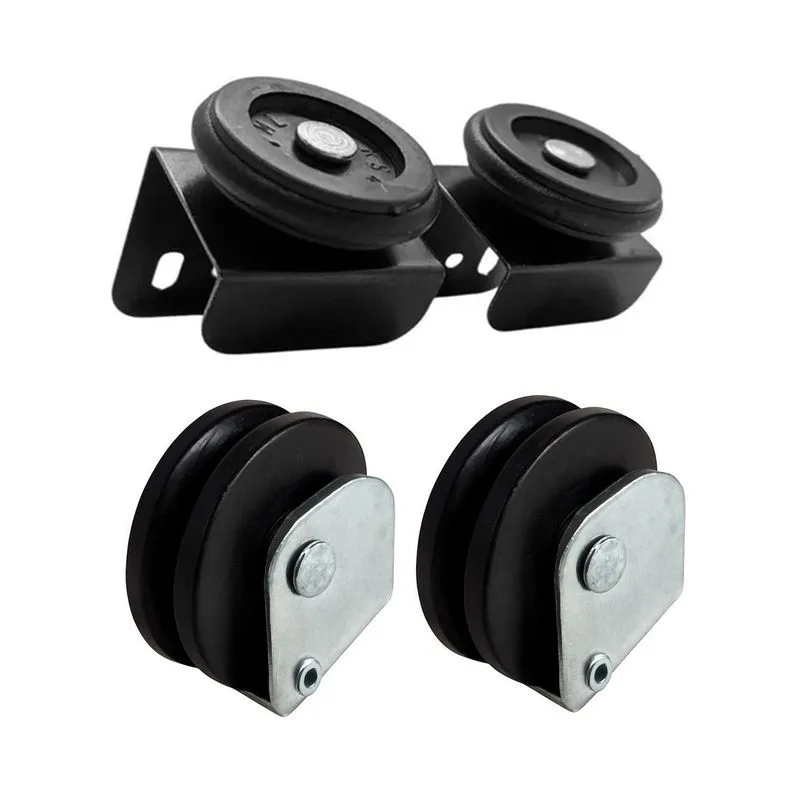 Kit Roldana Inferior E Superior Para Janela Correr Aço 37mm