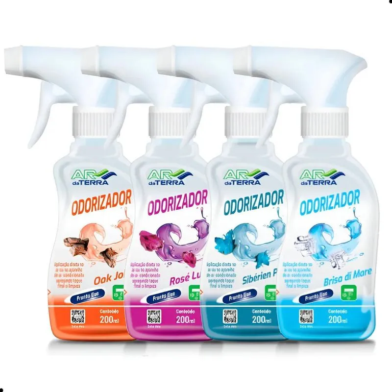 04 Aromatizador E Odorizador Para Ar Condicionado E Ambiente