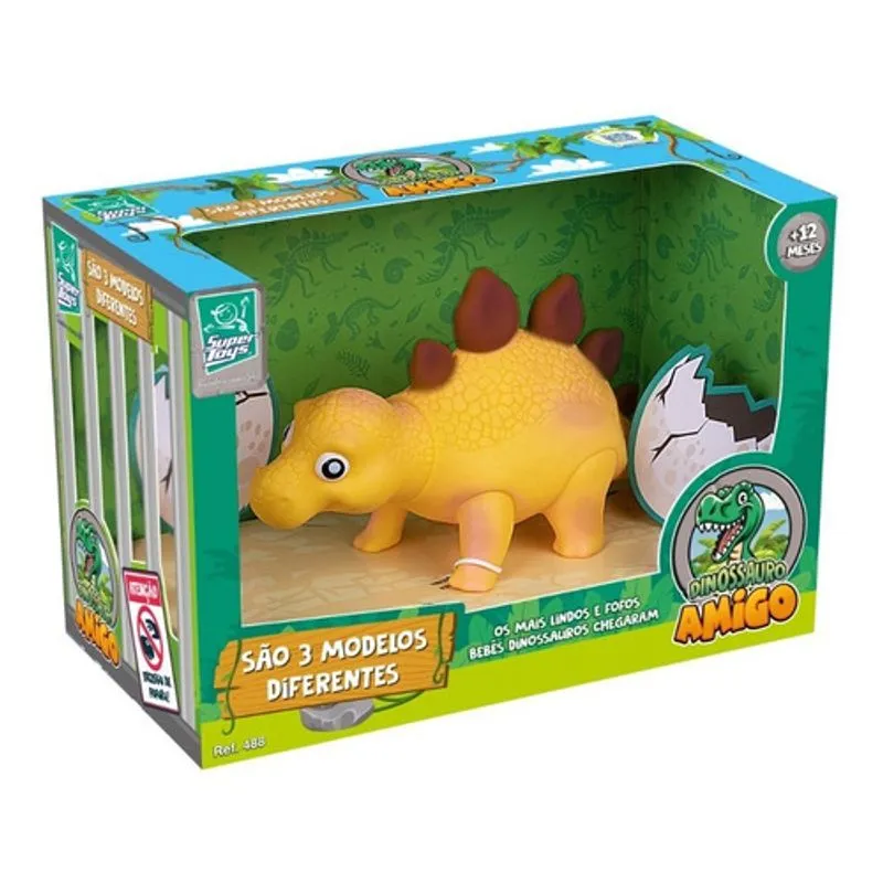 Dinossauro Amigo - Amarelo SUPER TOYS