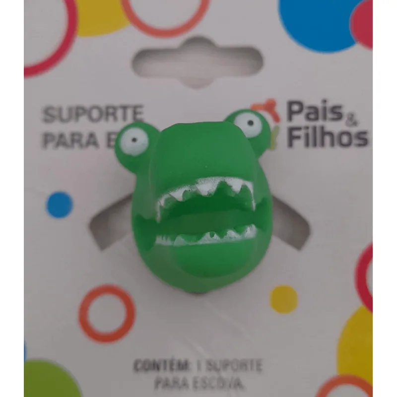 Suporte para escova dental infantil - Jacare GALA IBB