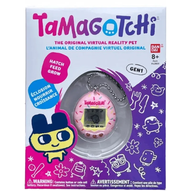 Bichinho Virtual Tamagotchi - FUN - Rosa Escuro START