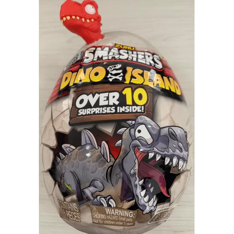 Smashers Ovo Dino - Ilha do Pirata - Medio - Vermelho START
