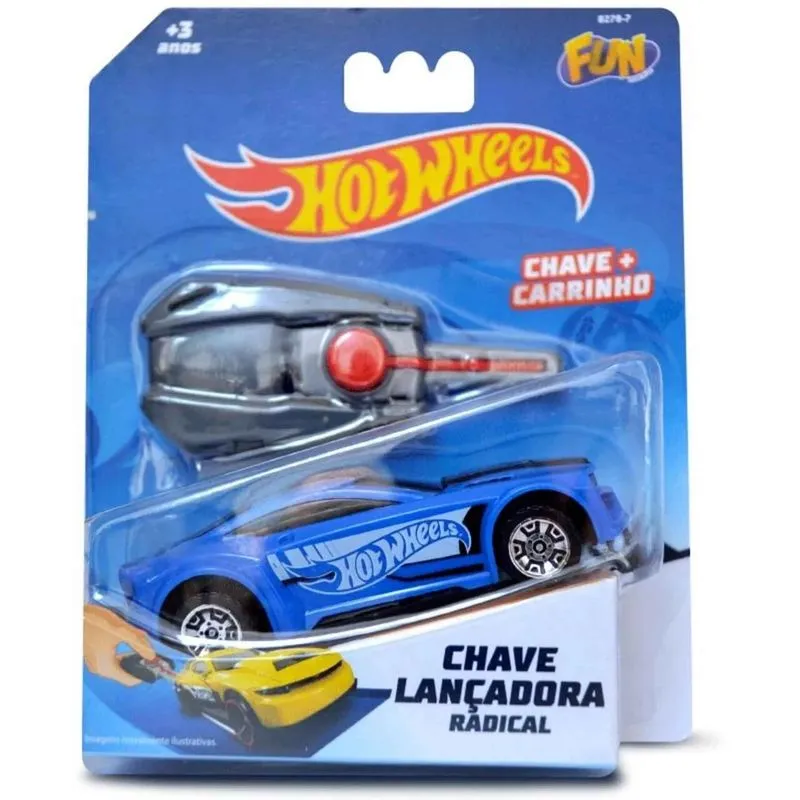 Carrinho - Hot Wheels Chave Lancadora -Azul BARAO
