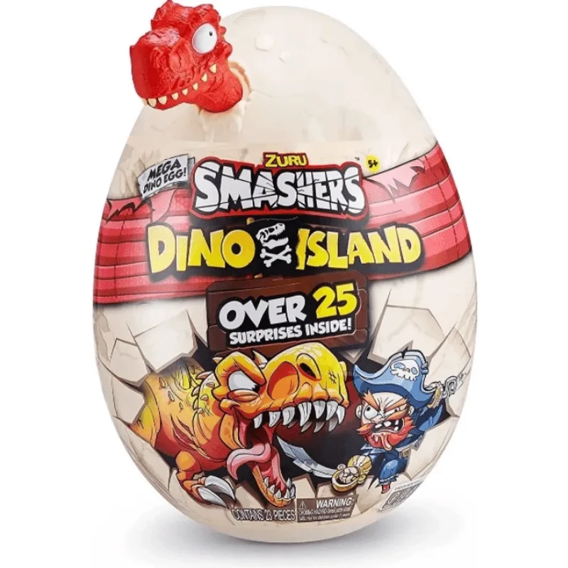 Smashers Ovo Dino - Ilha do Pirata - Vermelho START