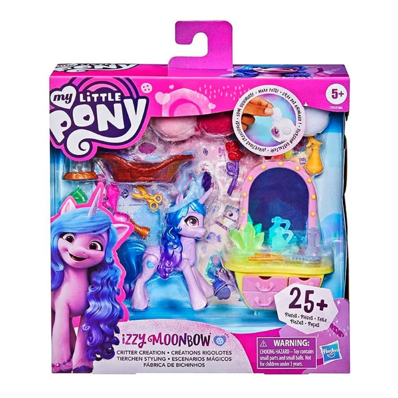 Boneca - Figura My Little Pony - Fabrica De Bichinhos - Roxo HASBRO