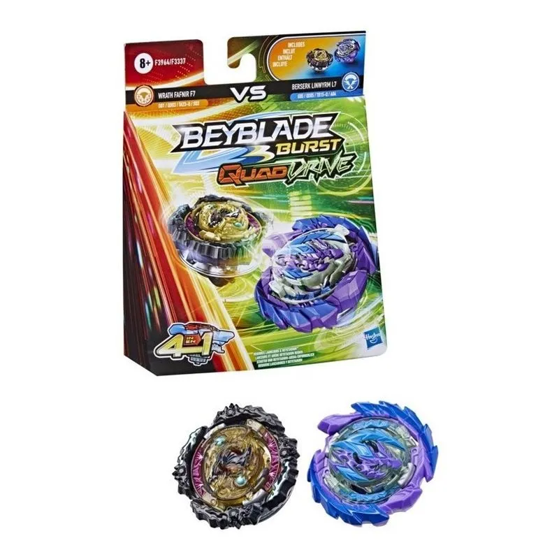 Jogo - Piao BeyBlade Quad Drive - Preto e Roxo HASBRO