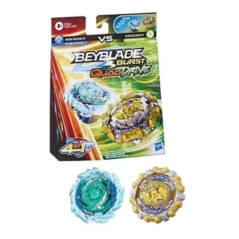 Jogo - Piao BeyBlade Quad Drive - Verde e Dourado HASBRO