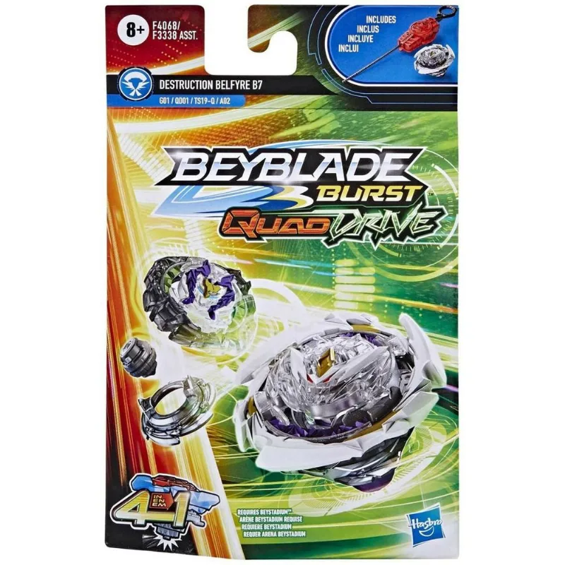 Jogo - Piao BeyBlade - Destruction Belfyre - Branco HASBRO