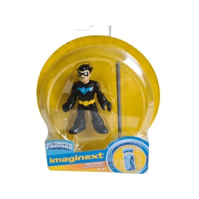 Boneco Nightwing - DC Super Friends - Imaginext - Asa Noturna MATTEL