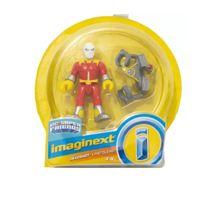 Boneco Deadshot - DC Super Friends - Imaginext - Pistoleiro MATTEL