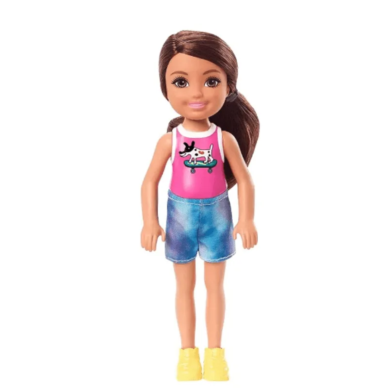 Boneca Barbie Chelsea - Shorts Tie dye - MATTEL MATTEL