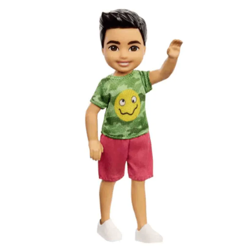 Boneco Barbie Chelsea - Menino Camiseta Emoji - MATTEL MATTEL