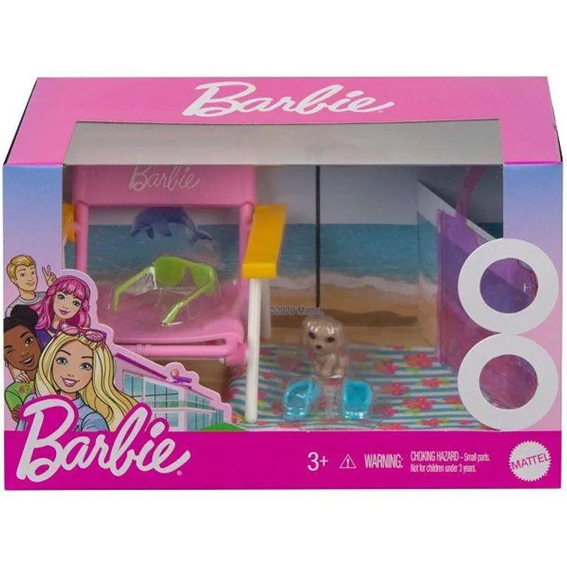 Acessorios - Barbie Moveis e Acessorios - Amarelo MATTEL