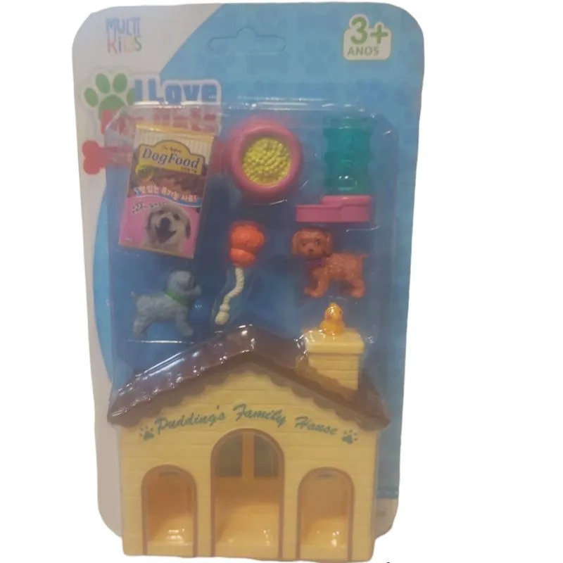 Set - I Love My Pets Super Fun - Cinza MULTIKIDS
