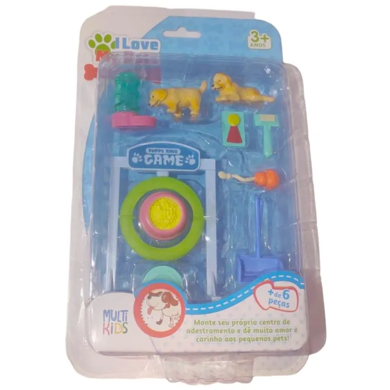 Set - I Love My Pets De Adestramento - Amarelo MULTIKIDS