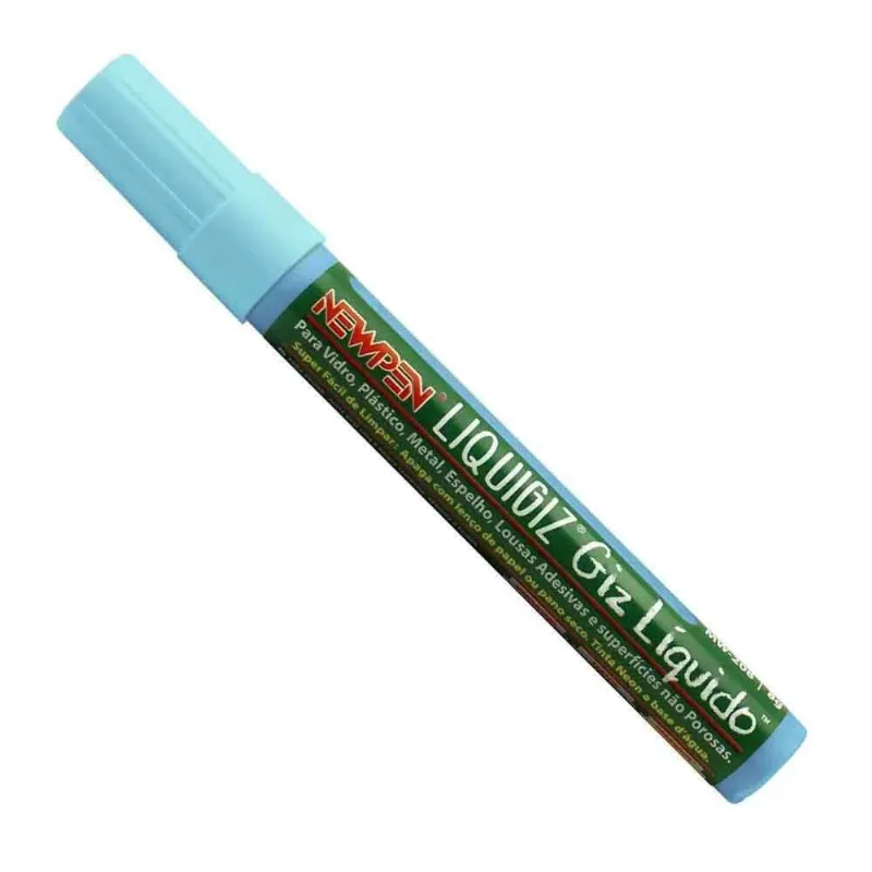 Giz Líquido 4,5mm Azul Newpen
