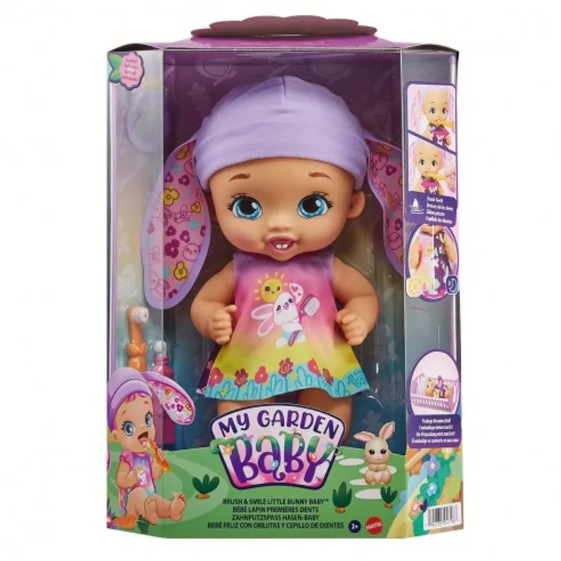 Boneca My Garden Baby - Borboleta Faz Xixi - Amarelo - GYP09 MATTEL